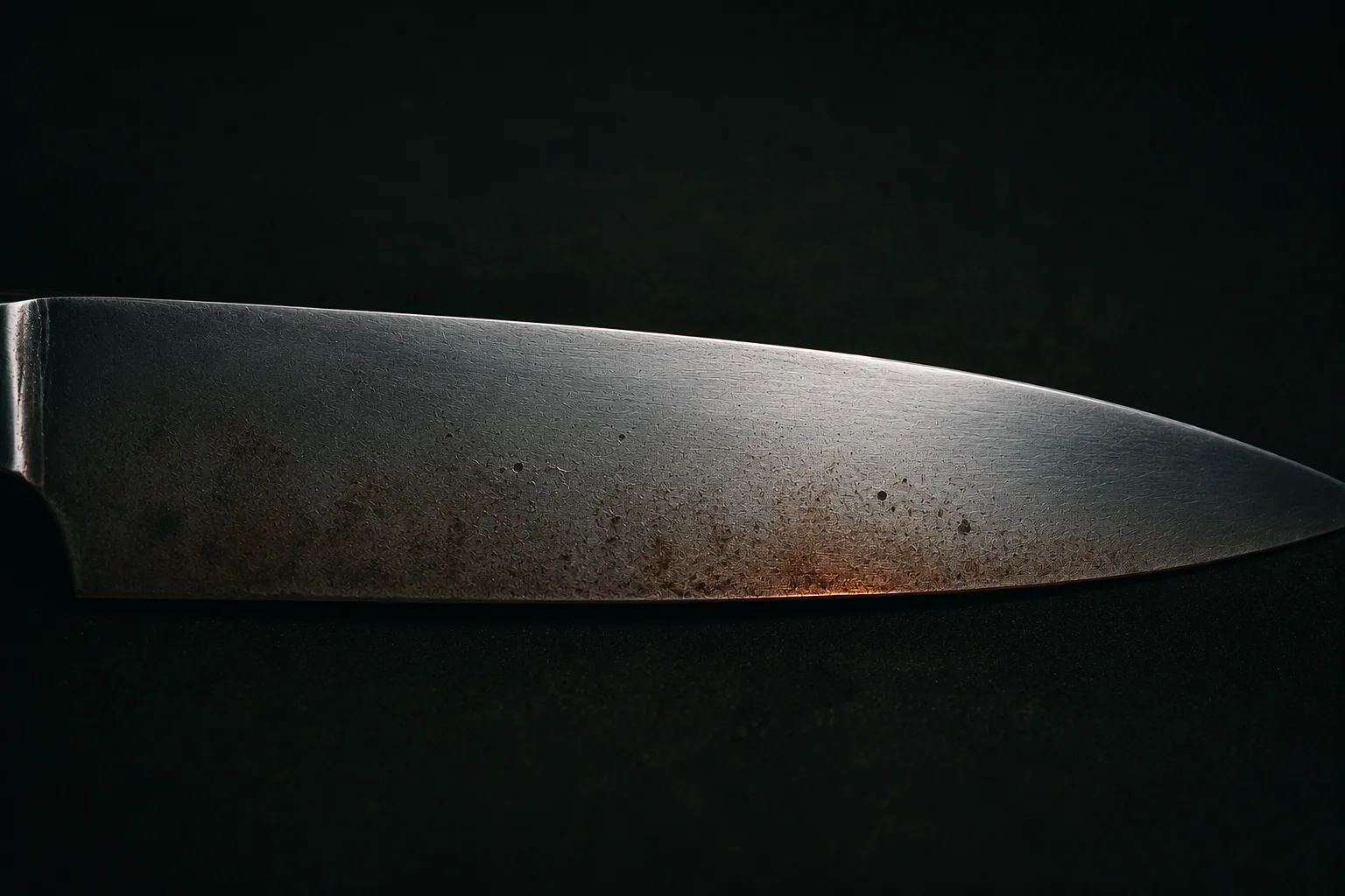 Un couteau rouillé, ce qui se rattrape et ce qui reste